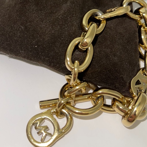 Gold Michael Kors Bracelet - Picture 1 of 3